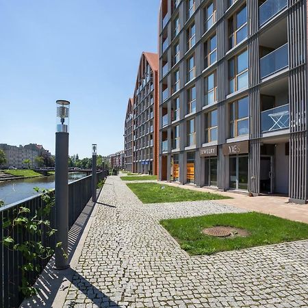 גדנסק Unique Motlawa Riverbank Apartment מראה חיצוני תמונה